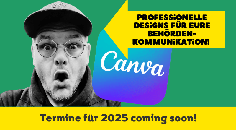 Canva für Behörden - Amtshelden Smart Learning Webinar mit Markus Lenz